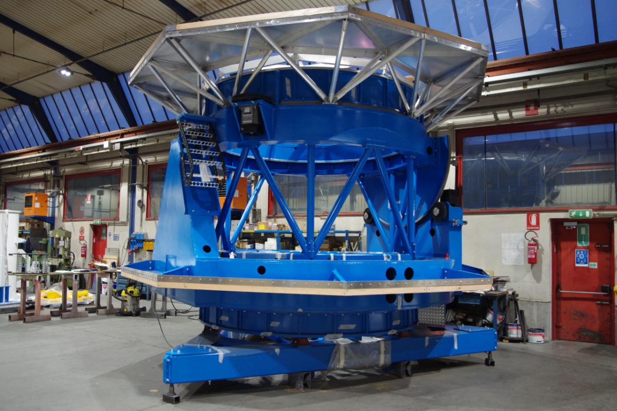 Struttura per movimentazione ottica Telescopio