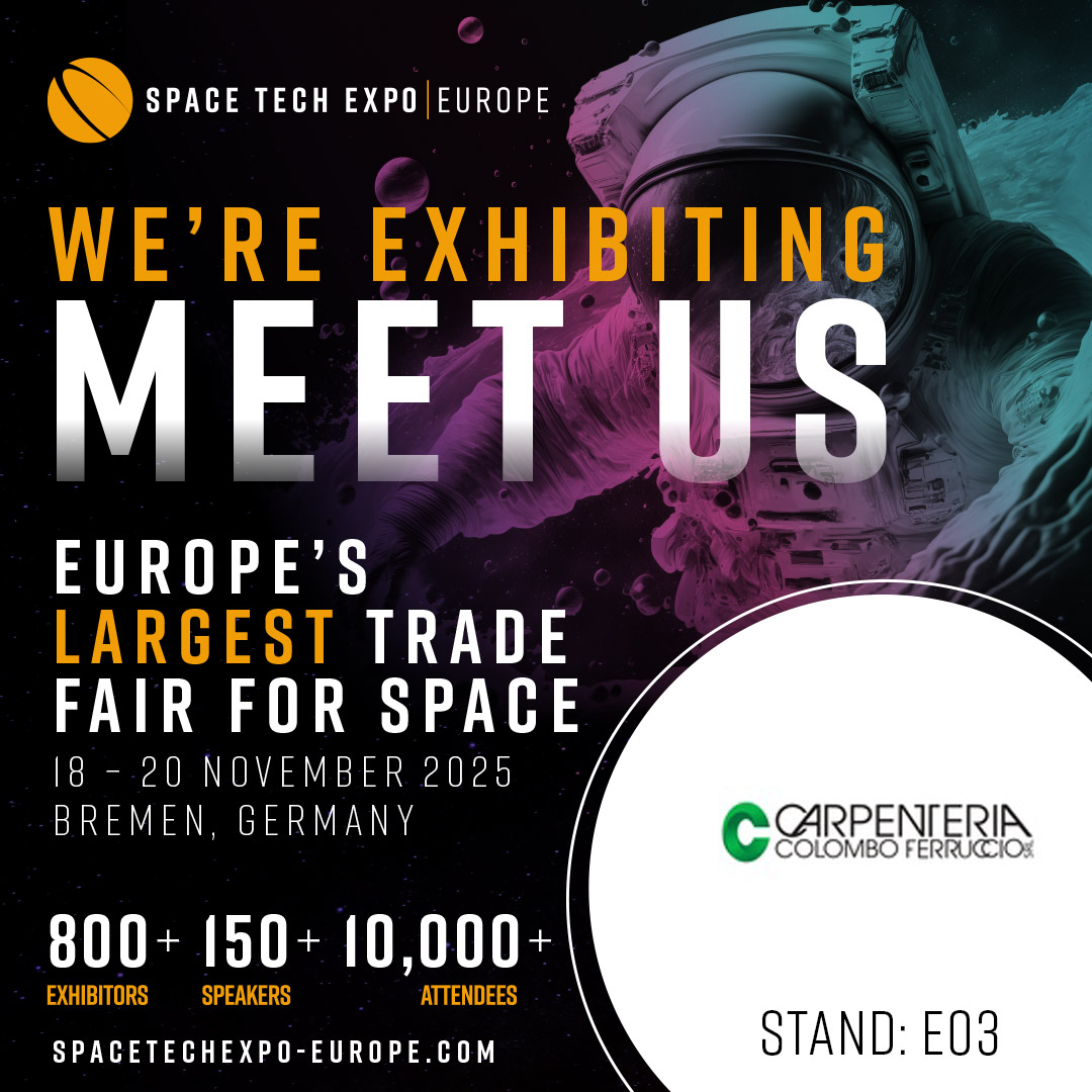 Ci vediamo alla Space Tech Expo Europe 2025!